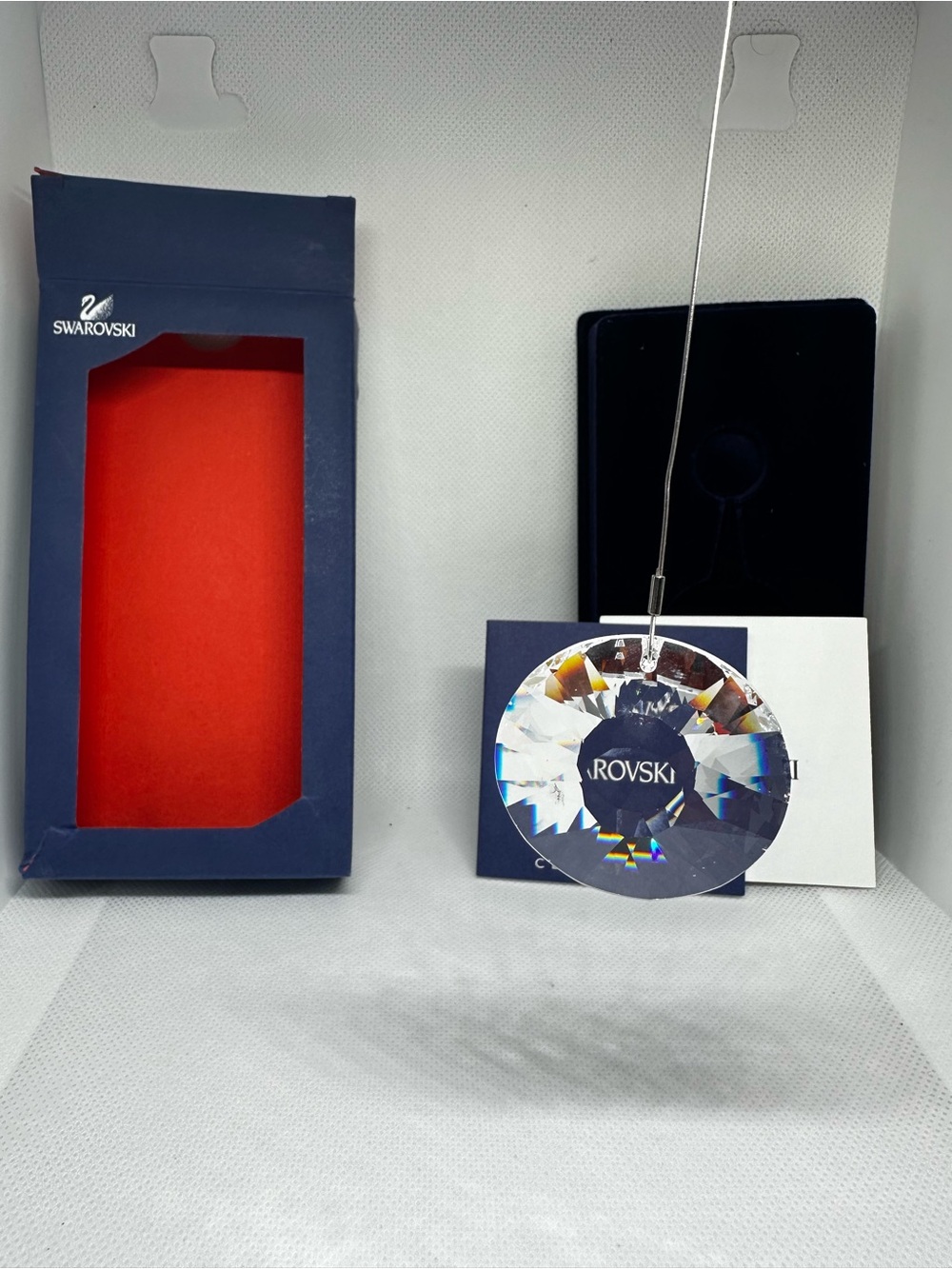 Swarovski Crystal Window Ornament Matrix #655458 Complete W Box COA Retractable
